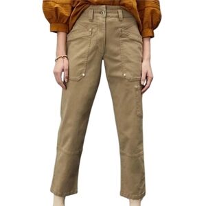 Anthropologie Khaki Ankle Pants